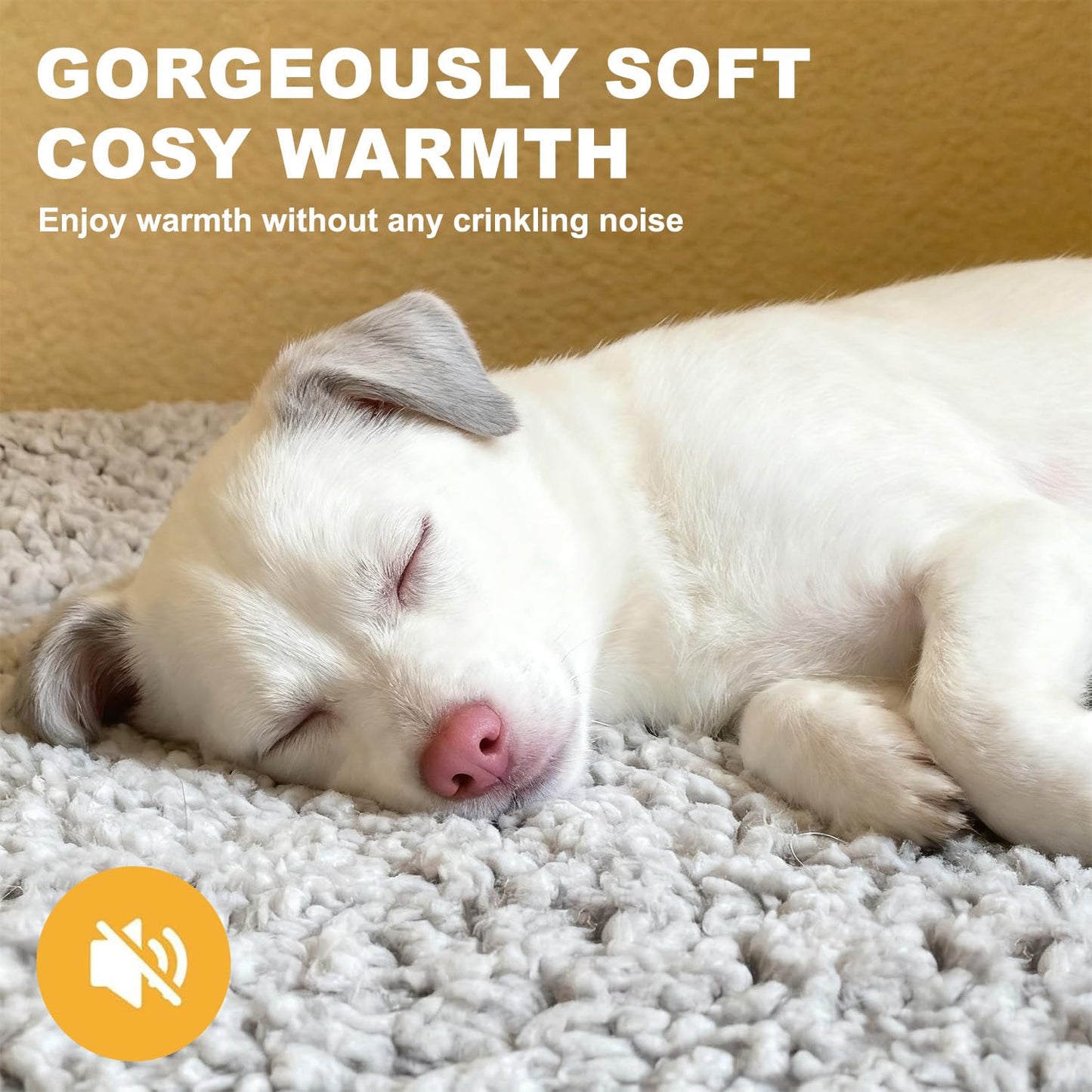 Gadvera Self-Heating Cat Bed - Washable Warming Pet Pad, Electric-Free, Non-Slip