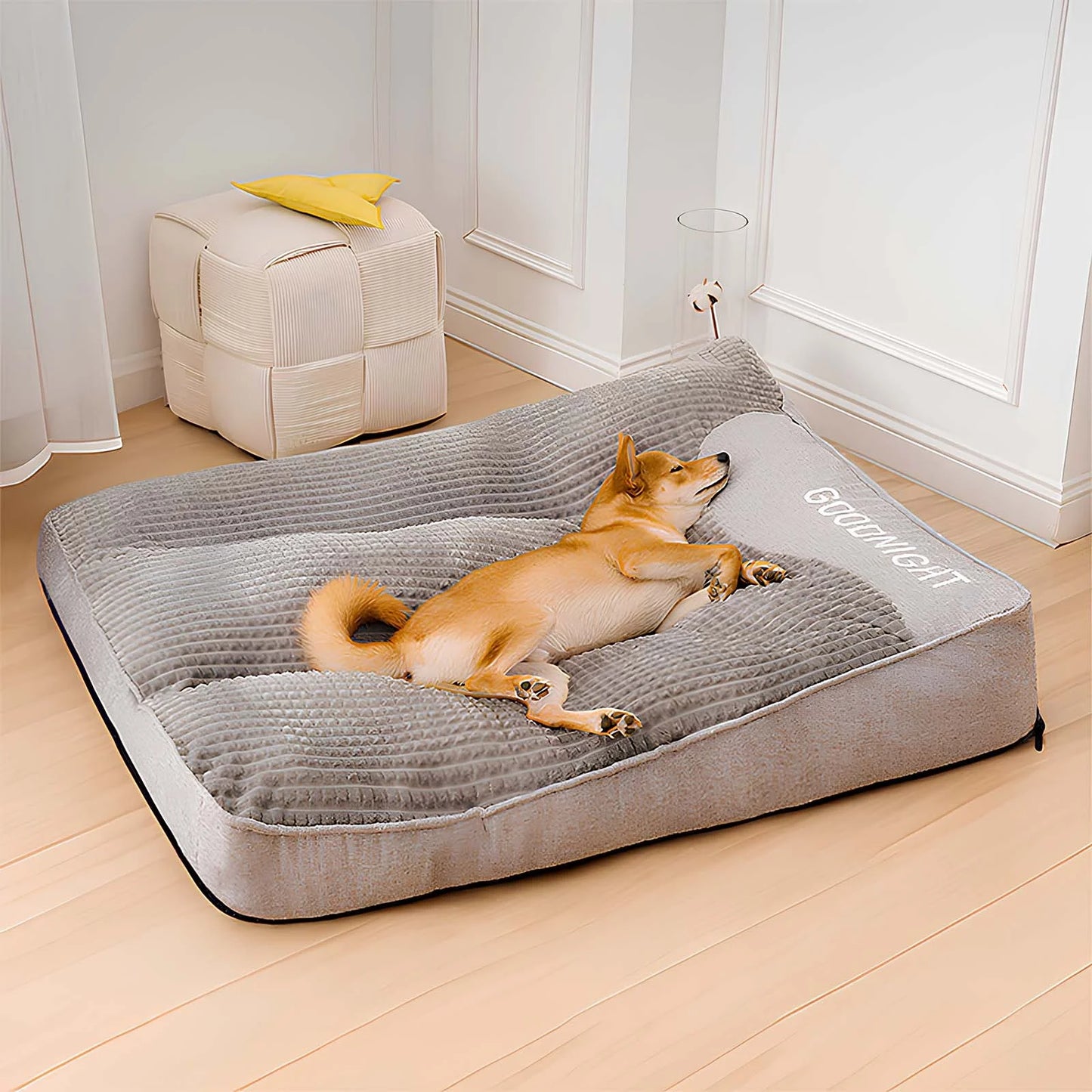 Gadvera Orthopaedic Calming Dog Bed – Memory Foam, Comfortable & Supportive – Ideal for Anxiety Relief