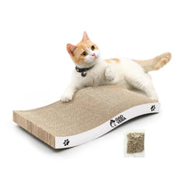 Gadvera Double-Sided Cat Scratching Board with Catnip - Durable & Recyclable
