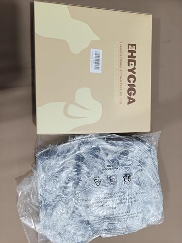 Gadvera Calming Dog Bed - Washable, Anti-Slip, 75x50x7.5cm - Grey
