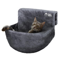 Gadvera Deluxe Radiator Cat Bed - Fleece Hammock with Iron Frame