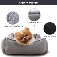 Gadvera Small Dog Bed - Washable Plush