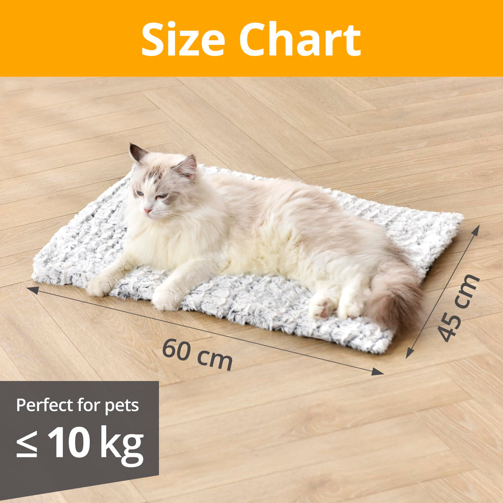Gadvera Self-Heating Pet Pad - Electric-Free, Warm Cat & Dog Mat, 60x45cm