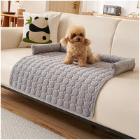 Gadvera Fluffy Calming Dog Bed - Washable, Non-Skid Bottom, Soft & Warm Cushion