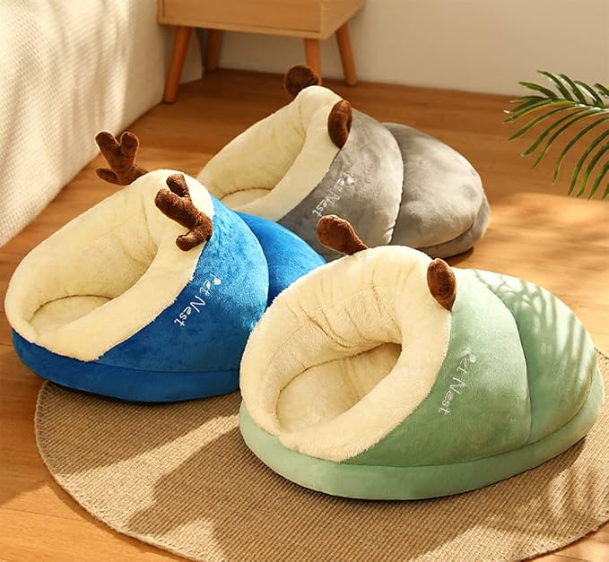 Luxury Pet Bed for Dogs & Cats - Plush Orthopedic Cushion Sofa with Removable Washable Cover - Non-Slip Bottom - Multiple Sizes