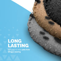 Gadvera 3-Pack Pet Blankets - Soft, Washable Flannel Fleece for Dogs, Cats, & Small Pets