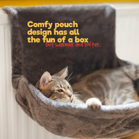 Gadvera Deluxe Radiator Cat Bed - Fleece Hammock with Iron Frame