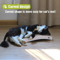 Gadvera Double-Sided Cat Scratching Board with Catnip - Durable & Recyclable