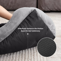 Gadvera Medium Dog Bed - Washable Plush, Non-Slip, Grey - Small, Medium, Large