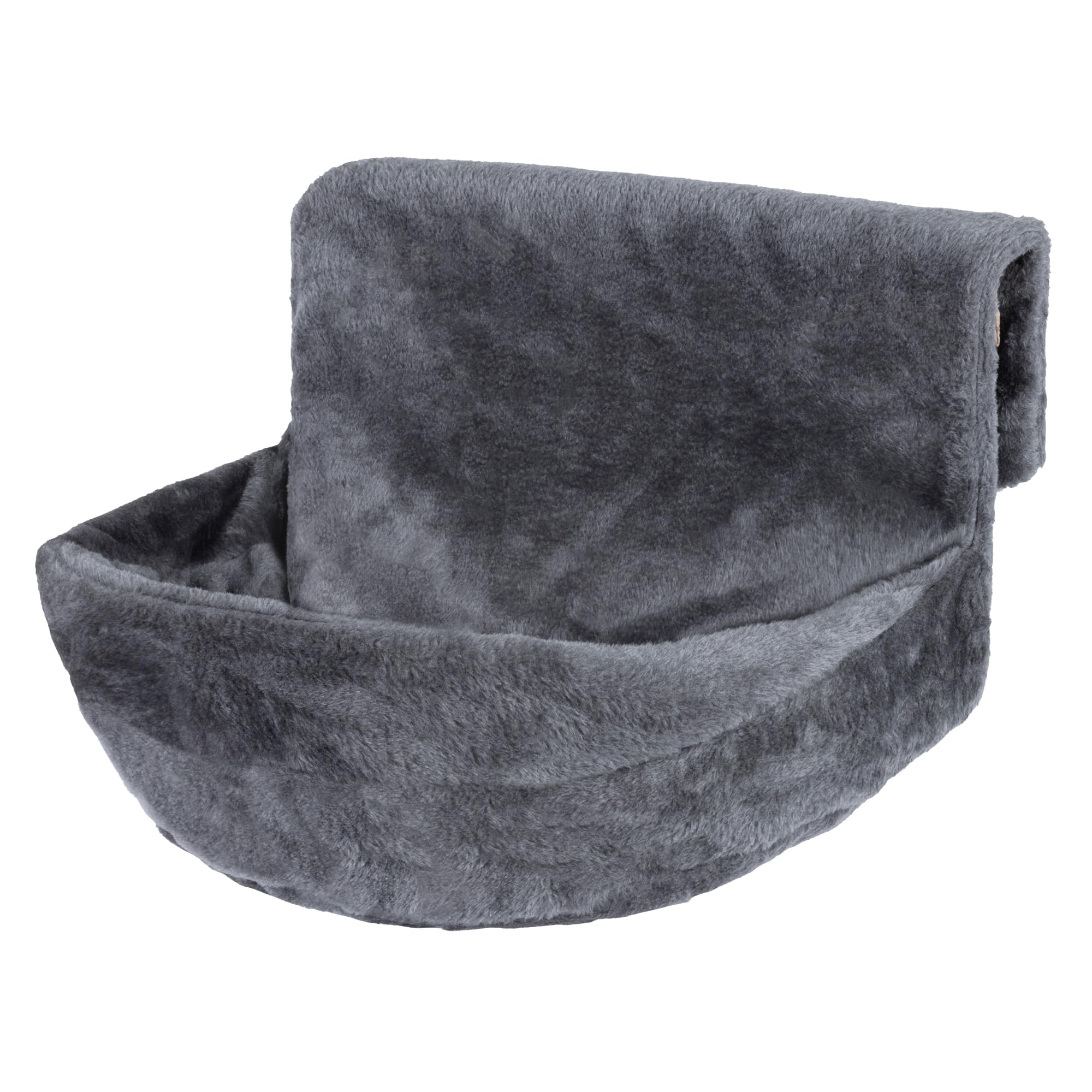 Gadvera Deluxe Radiator Cat Bed - Fleece Hammock with Iron Frame - Grey