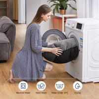 Gadvera Medium Dog Bed - Washable Plush, Non-Slip, Grey - Small, Medium, Large