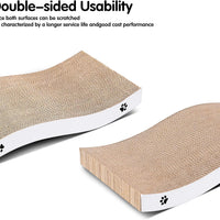 Gadvera Double-Sided Cat Scratching Board with Catnip - Durable & Recyclable