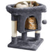 Gadvera 59cm Cat Tree - Scratching Post, Condo & Hanging Ball