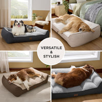 Gadvera XL Orthopedic Dog Bed - Extra Thick, Waterproof, Washable