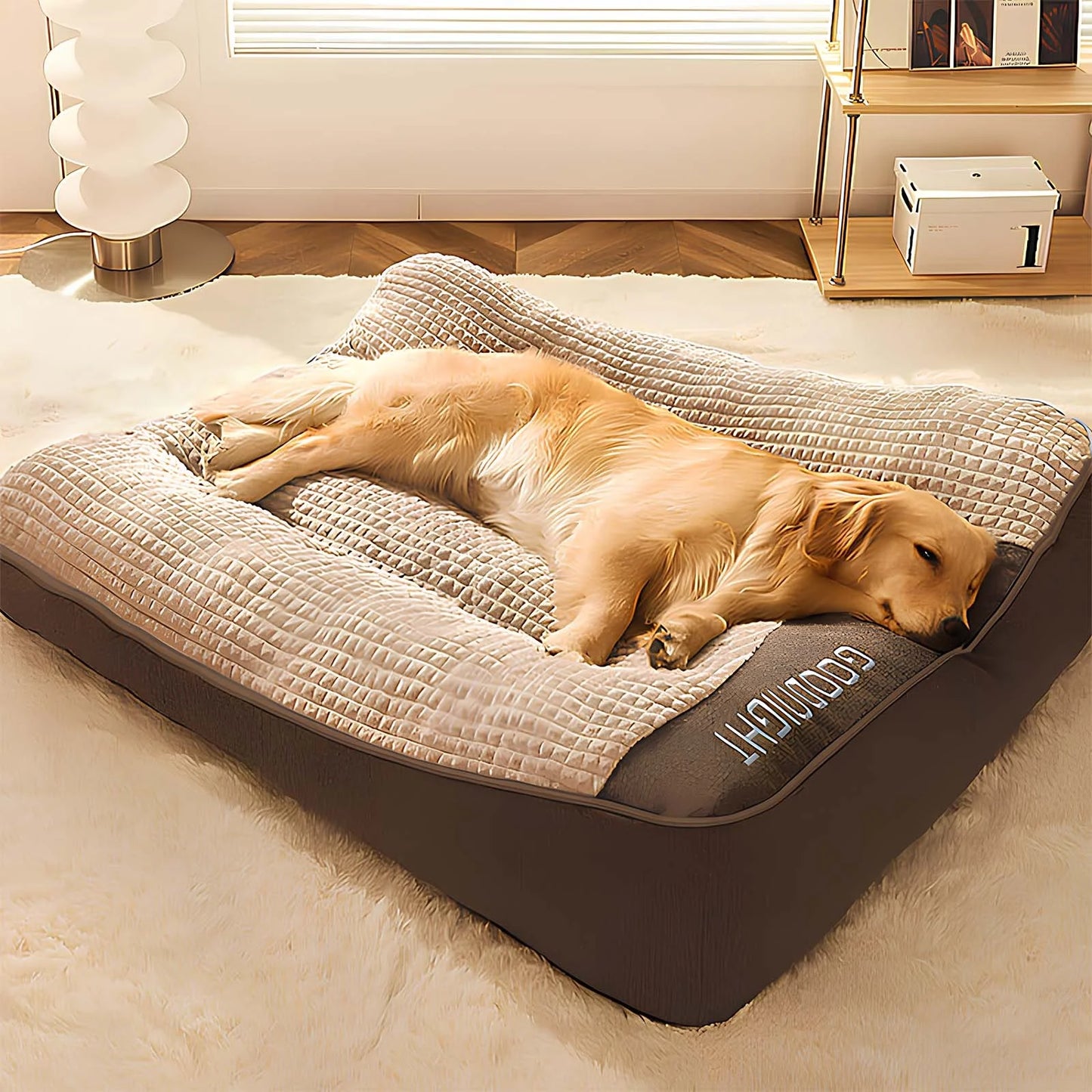 Gadvera Orthopaedic Calming Dog Bed – Memory Foam, Comfortable & Supportive – Ideal for Anxiety Relief