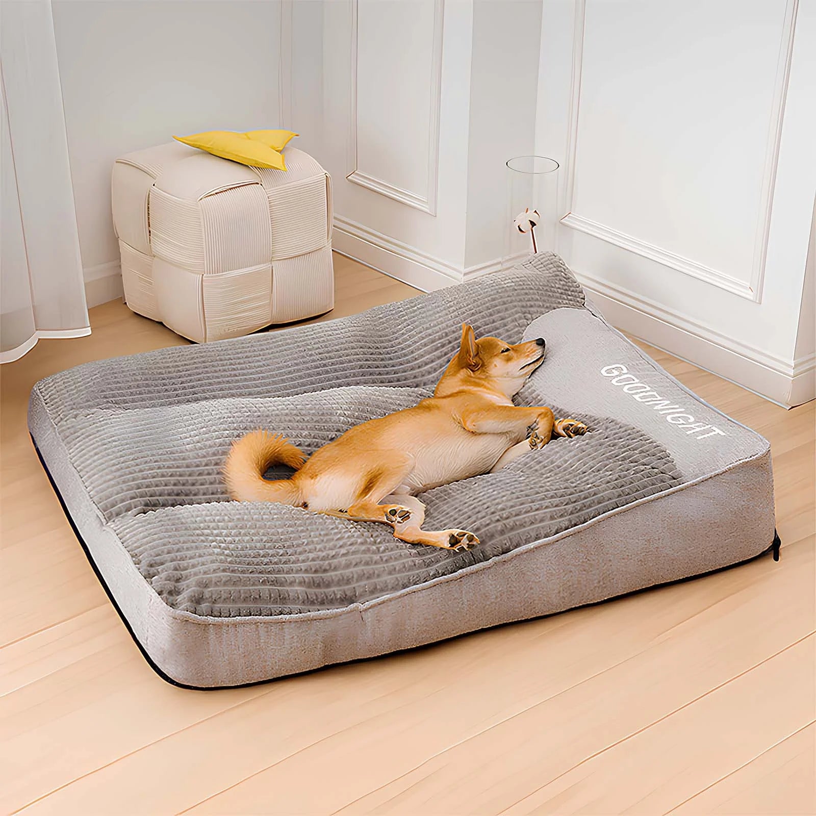 Gadvera Orthopaedic Calming Dog Bed – Memory Foam, Comfortable & Supportive – Ideal for Anxiety Relief