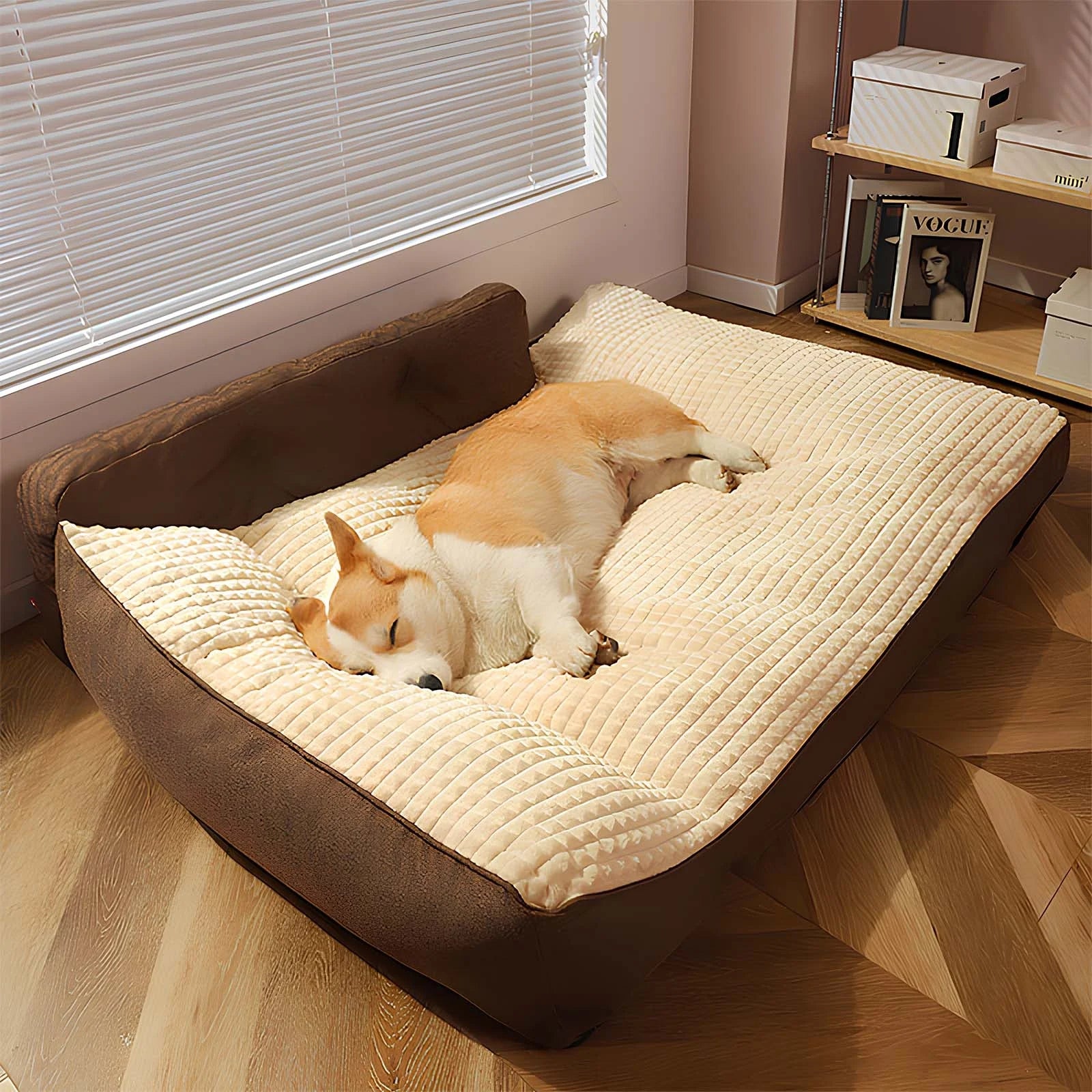 Gadvera Orthopaedic Calming Dog Bed – Memory Foam, Comfortable & Supportive – Ideal for Anxiety Relief